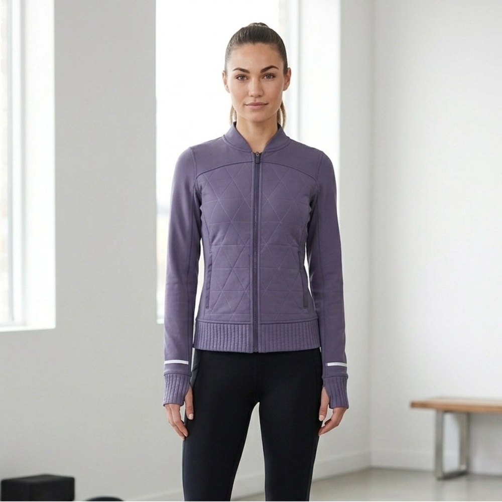 🔴Ivivva Purple Bomber Jacket Size 12